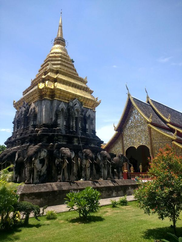 Wat Chiang Man temple in Chiang Mai