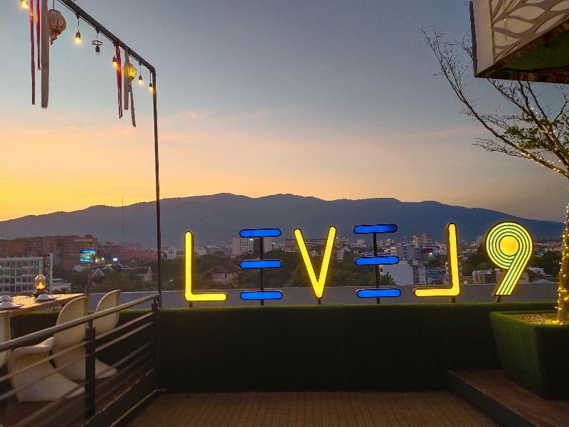 Level 9 Rooftop Bar in Chiang Mai