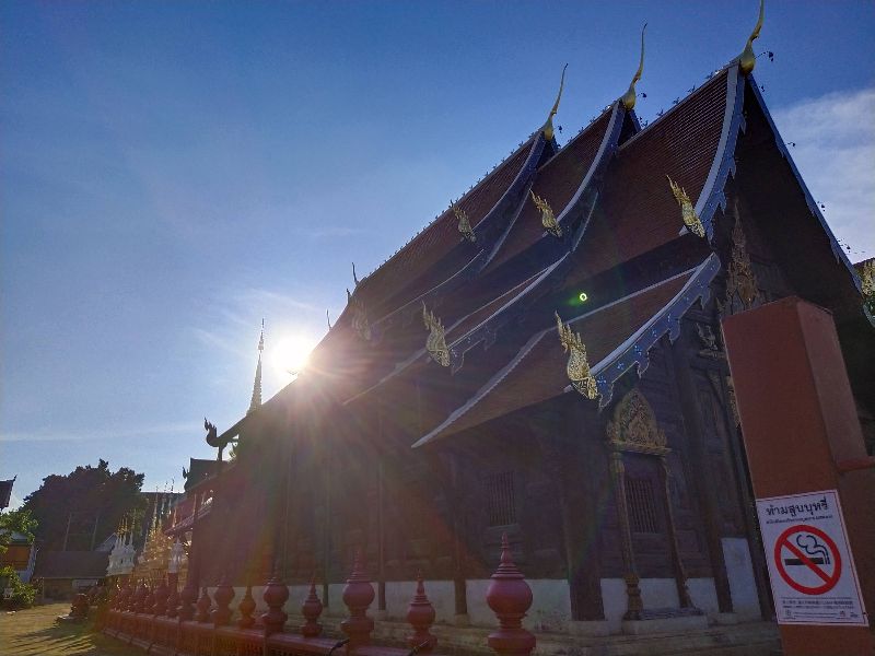 Wat Phan Tao Temple in Chiang Mai